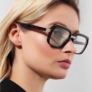 Celine blue Square Oversized Sunglasses